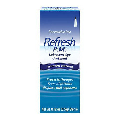 Refresh PM Lubricant Eye Ointment Nighttime Relief For Dry Eye - 3.5 Gm
